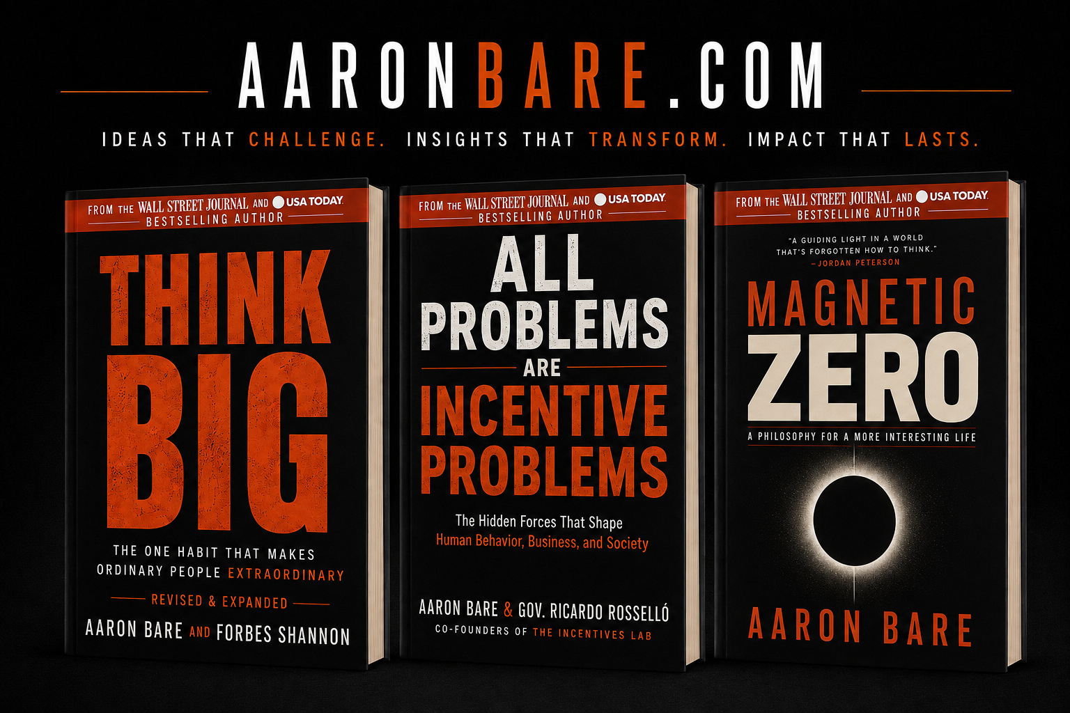 AaronBare.com — Ideas that challenge. Insights that transform. Impact that lasts.