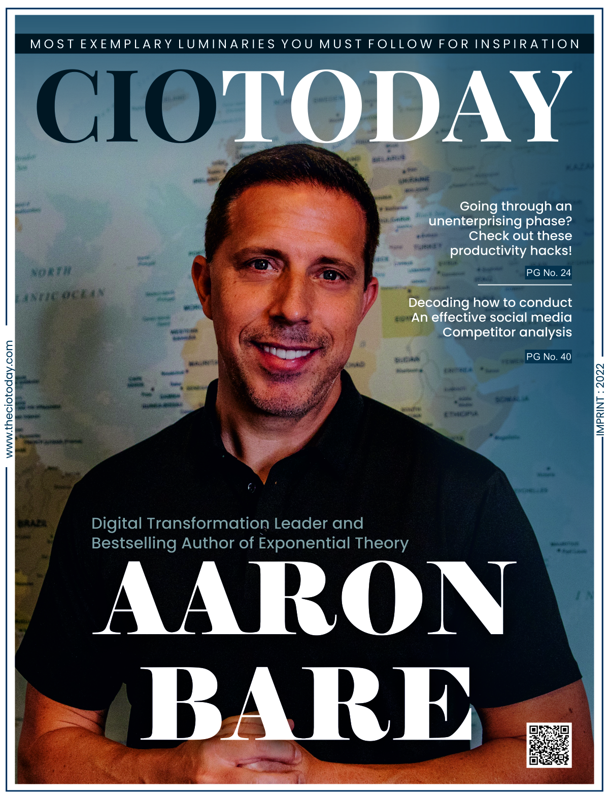 Aaron Bare in CIO Today Magazine